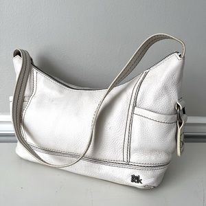 The Sak white leather purse